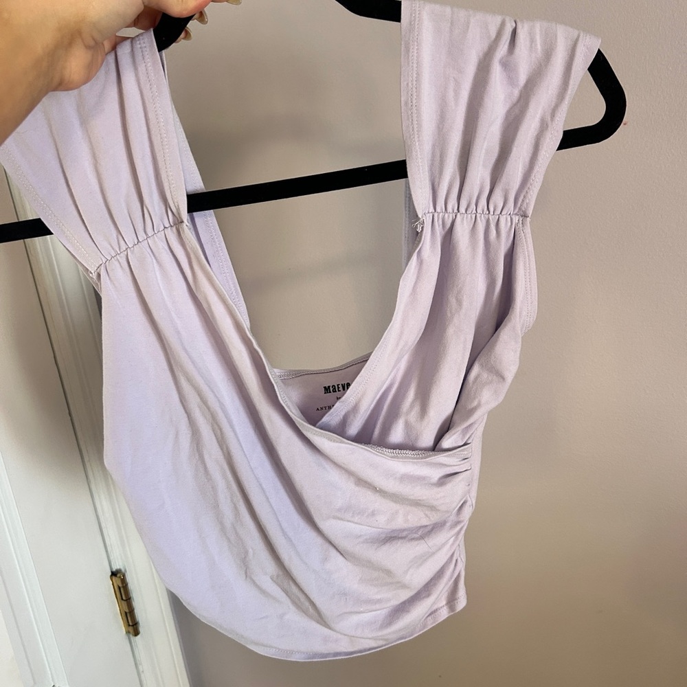 MALIVEC Lilac Sleeveless Top